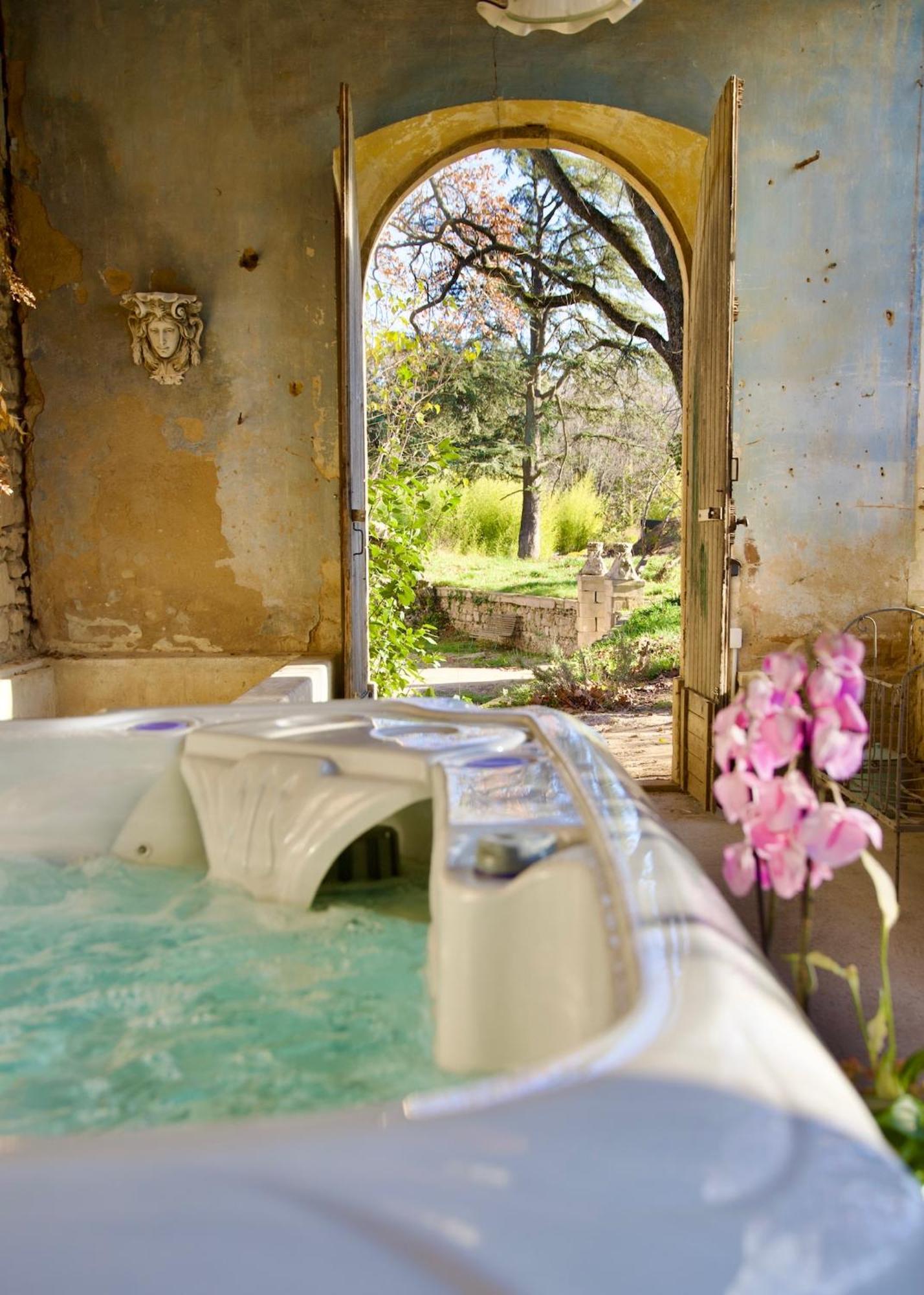 Chambres D'Hotes B&B - Chateau De Sienne Proche Avignon Orange Piscine Riviere Chusclan Экстерьер фото